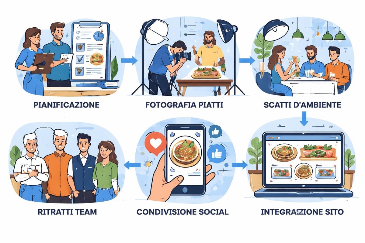 Visual content strategy flow