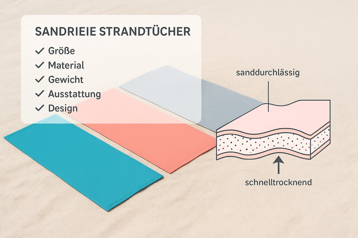 How to find the perfect sand-free beach towel