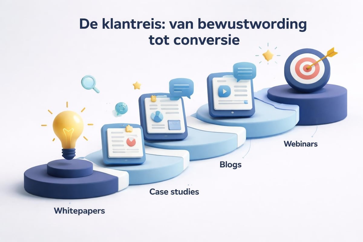 Content marketing funnel voor B2B