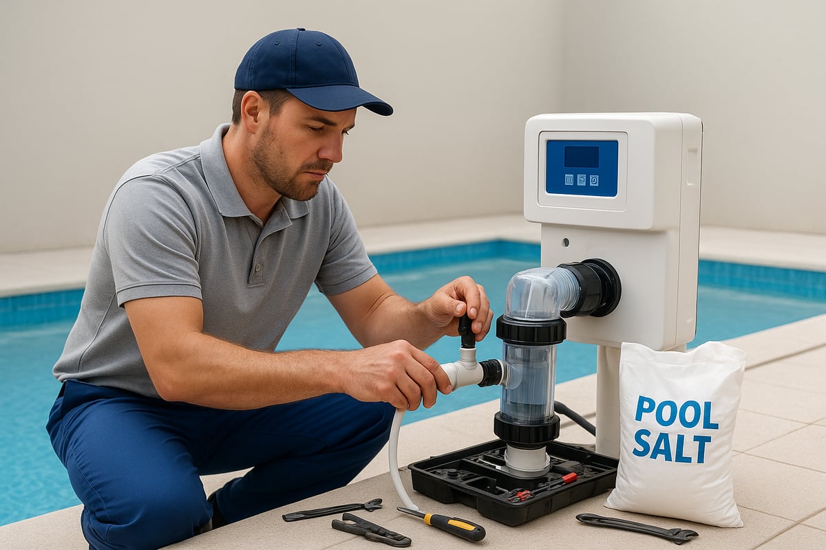 Så installerar du en salt pool: Steg-för-steg