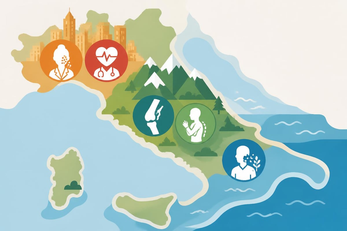 Specializzazioni mediche per area