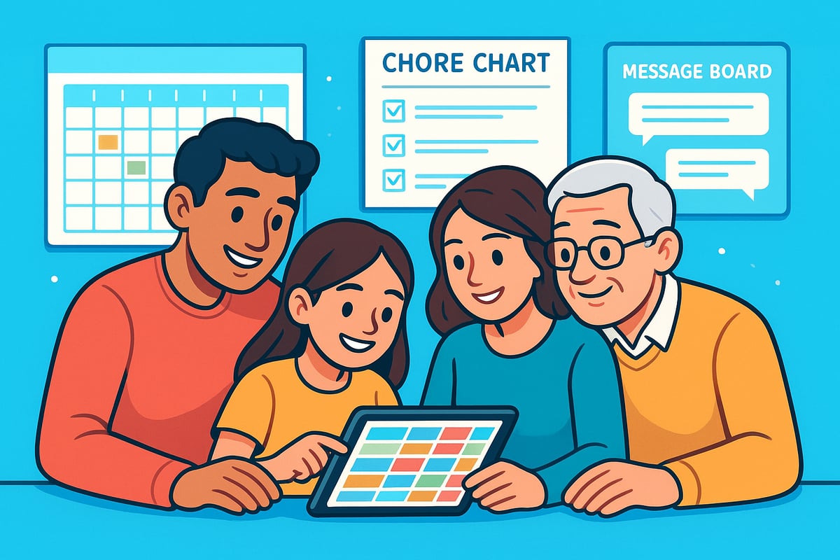 Communication, Collaboration, and Delegation in the Family