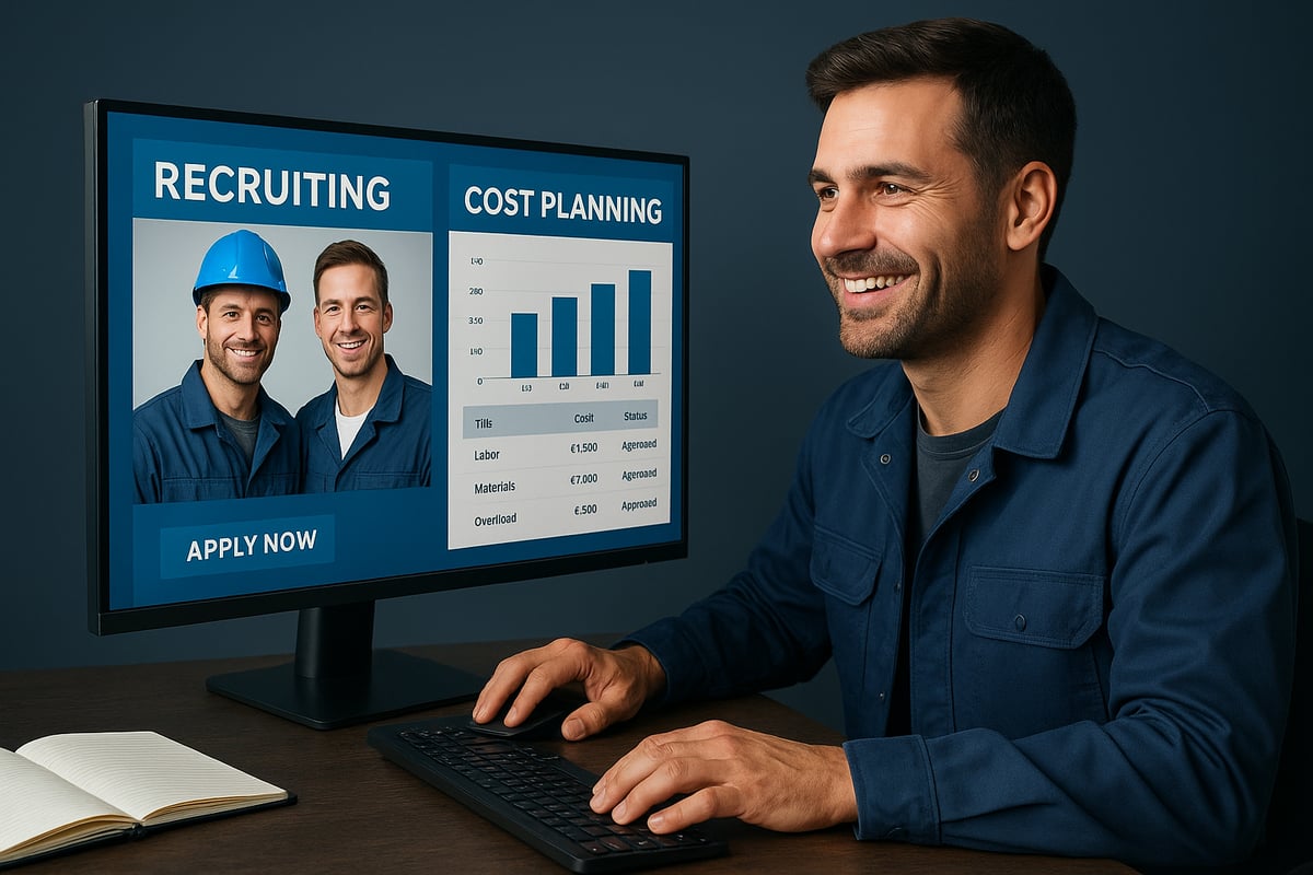 Kostenfaktoren der digitalen Mitarbeitergewinnung im Handwerk