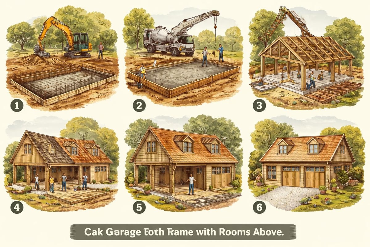 Construction timeline phases