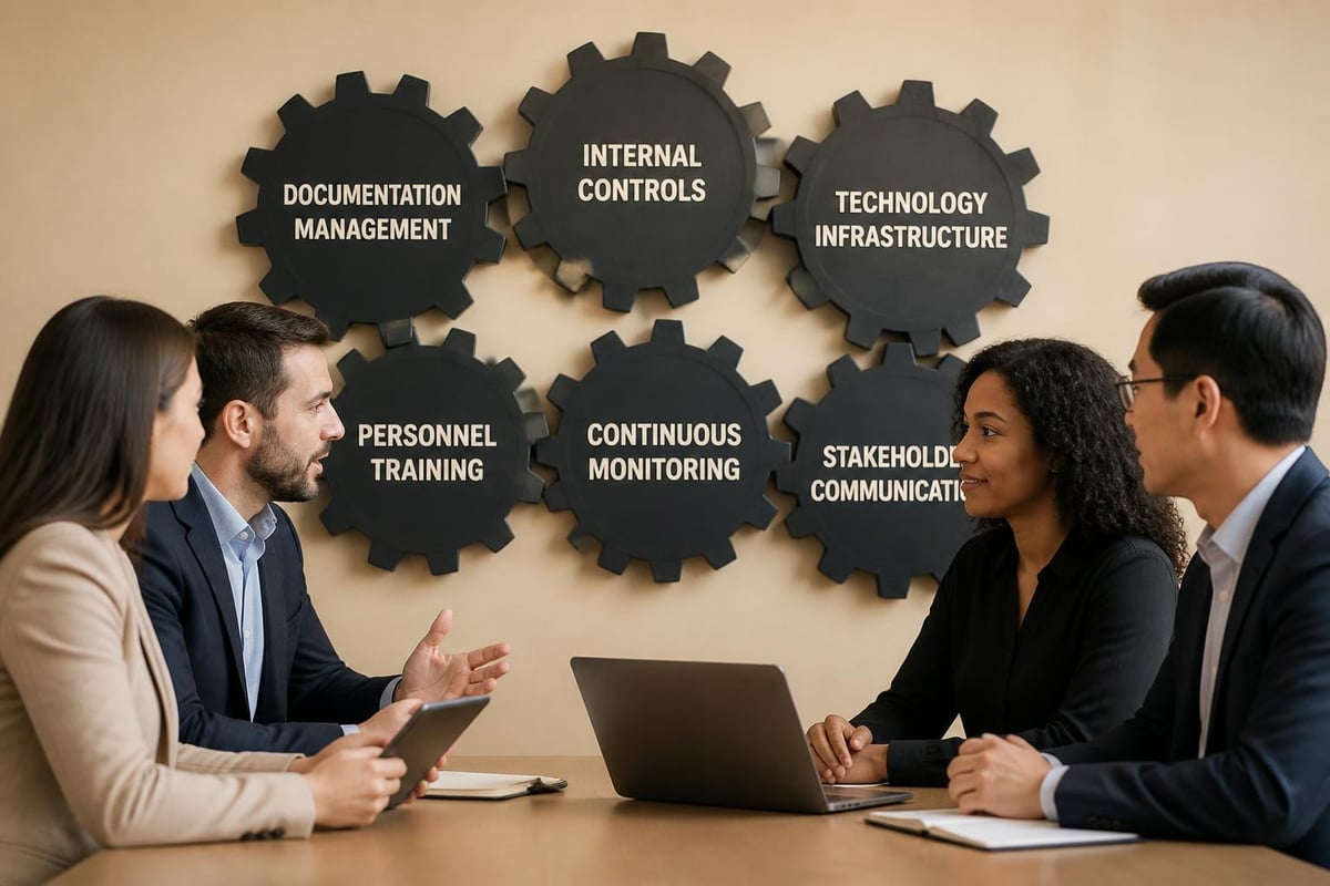 Audit readiness framework components