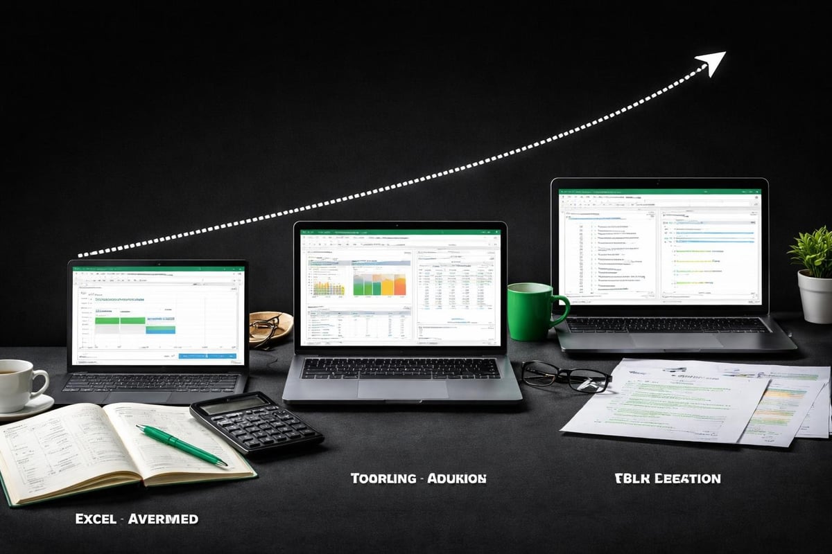 Excel skill progression path