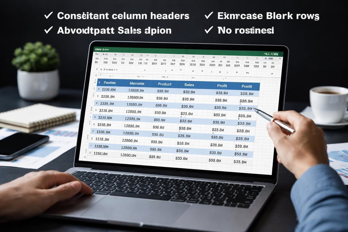 Excel data management best practices