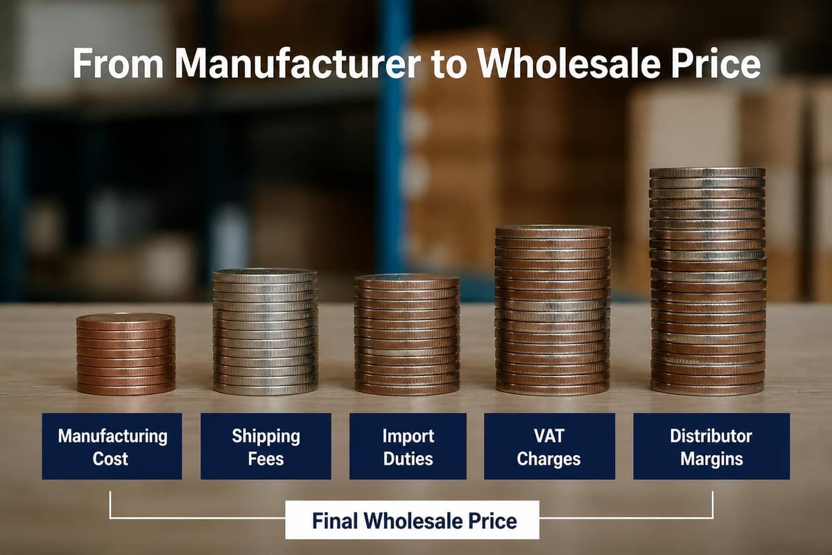 Laptop wholesale cost structure
