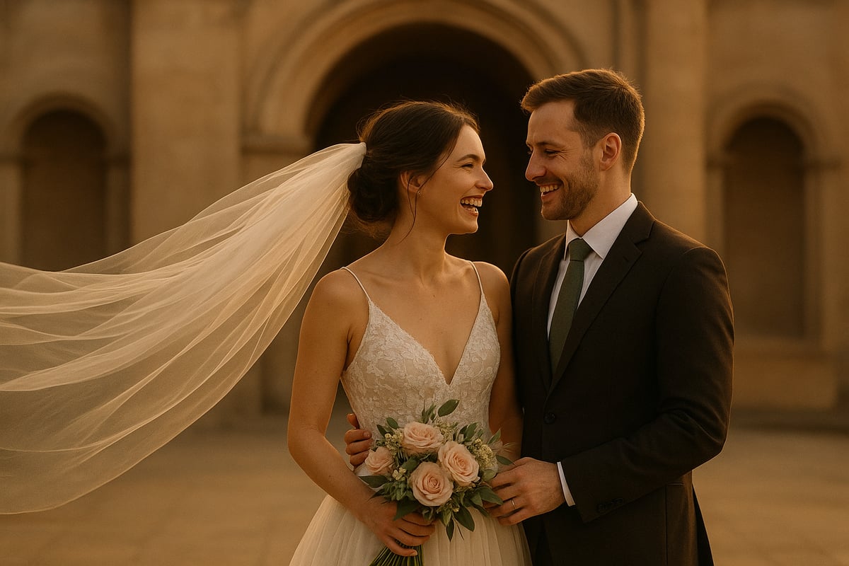 Creative and Artistic Wedding Poses for 2025