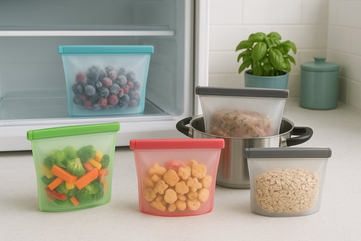 7 Smarte M&aring;der At Bruge Silicone Food Bags I 2026