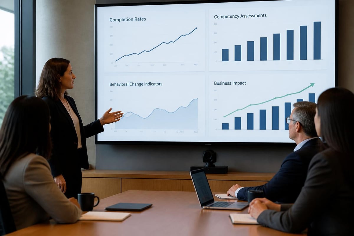Training metrics dashboard