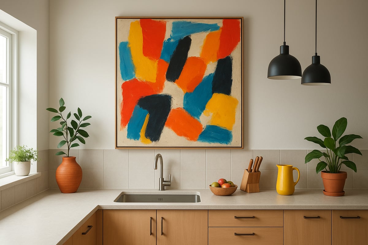 Step-by-Step Guide: Transforming Your Kitchen with Abstract Art