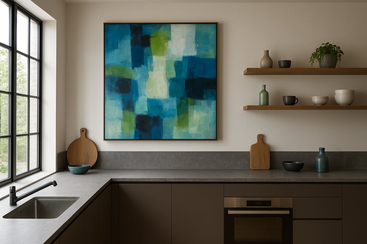 Key Considerations Before Selecting Abstract Art for Your Kitchen