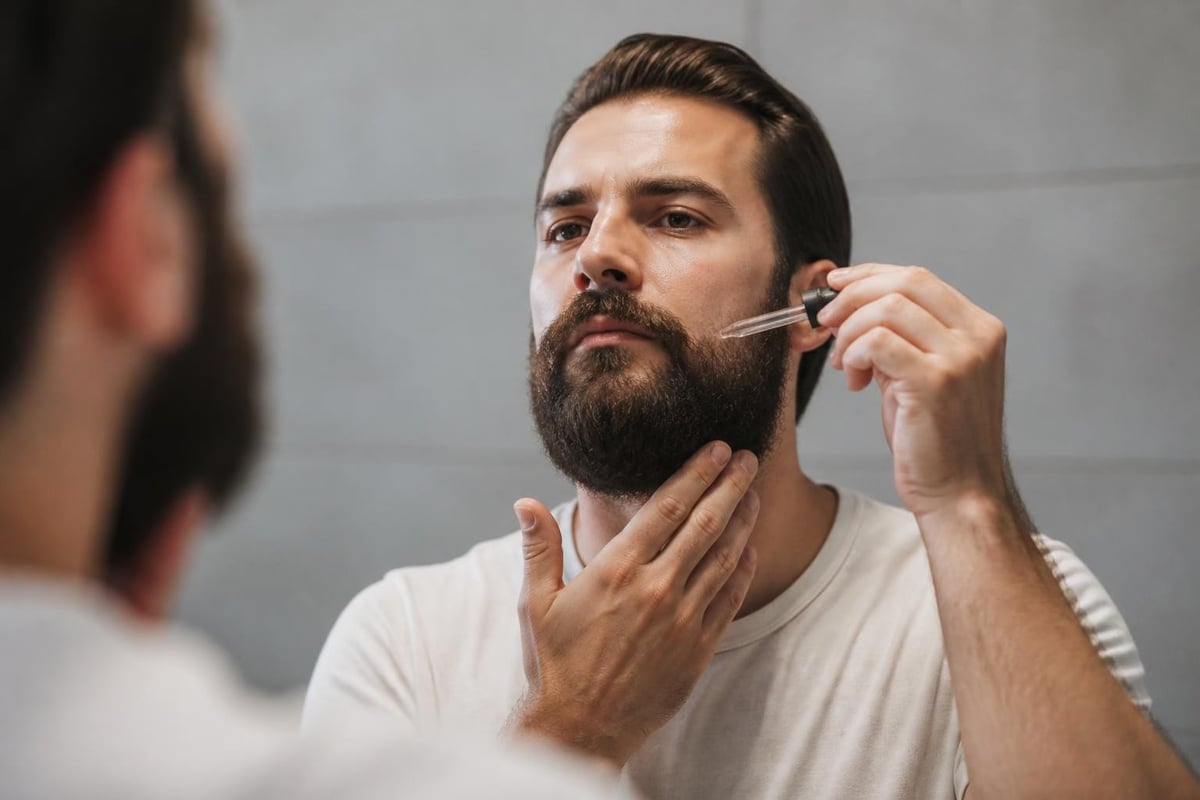 Beard growth stages