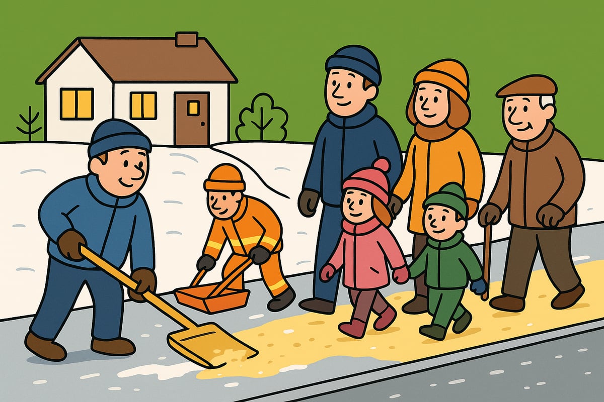 Varför är sandning så viktigt på vintern?