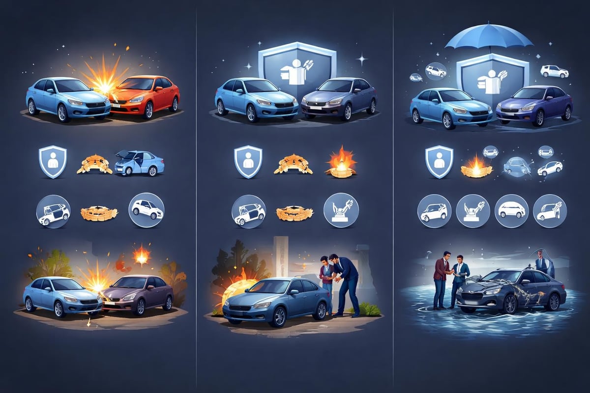 Tipos de coberturas en seguros de moto