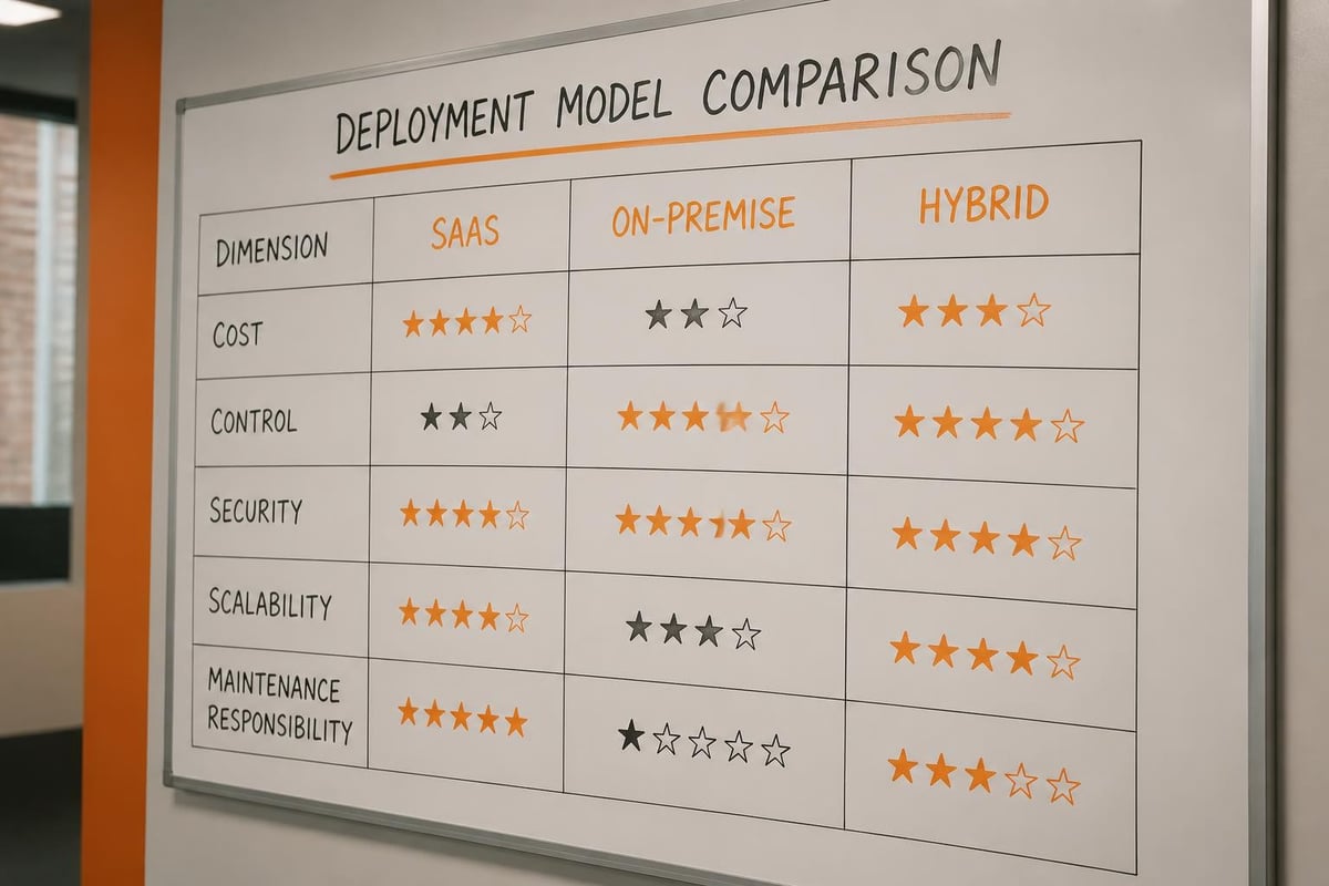 Enterprise Software: Definition, Types & Selection Guide Cloud versus on-premise enterprise software comparison