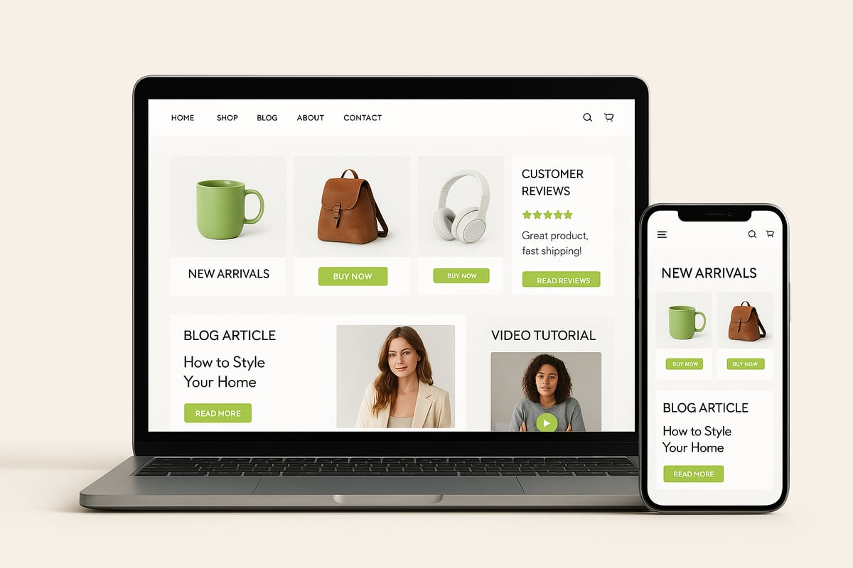 Content-Strategie für Webshops: Sichtbarkeit mit Mehrwert