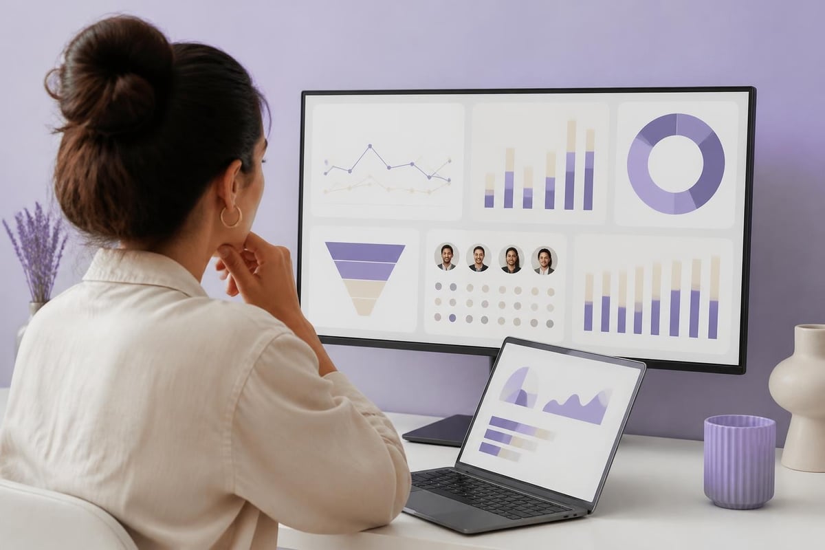 Recruitment metrics dashboard
