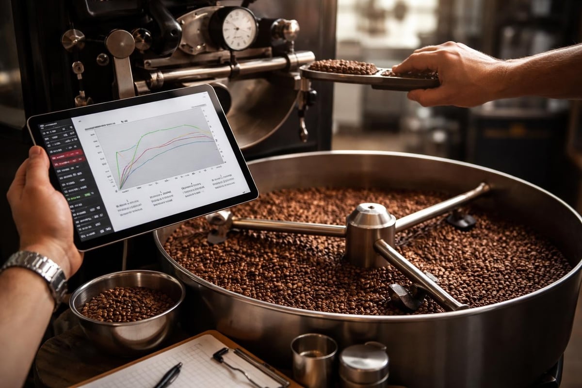 Coffee roasting process