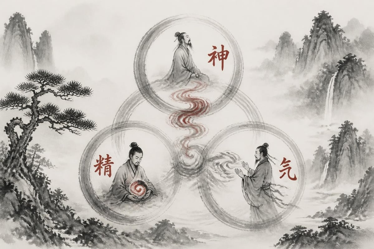 The Three Treasures in Taoist training