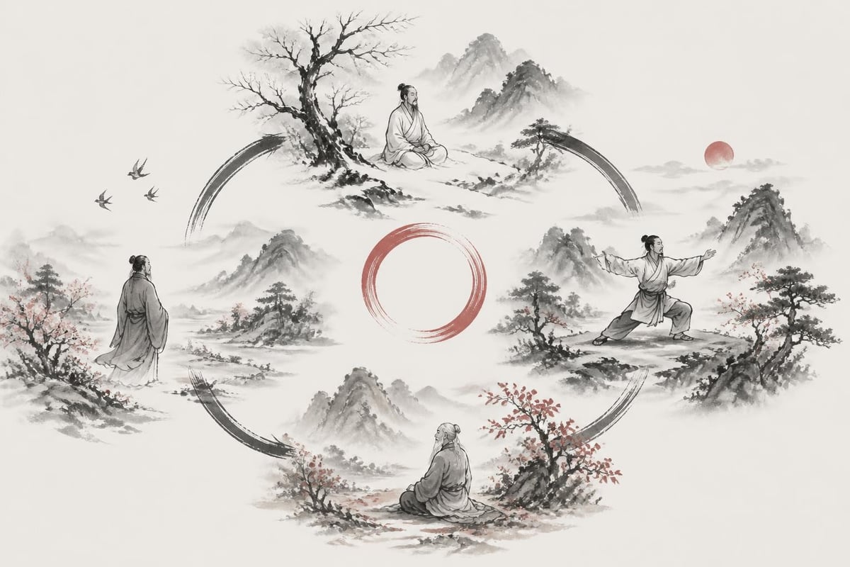 Seasonal practice in taoist training