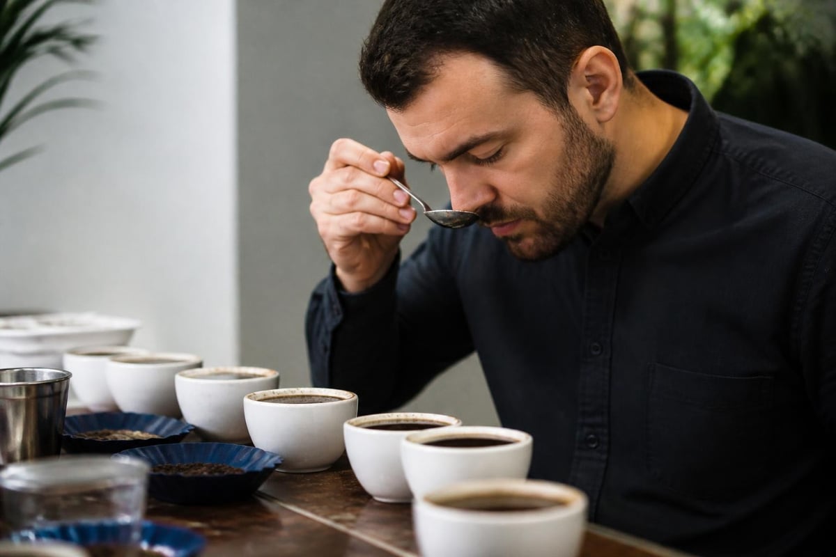 Coffee scoring process