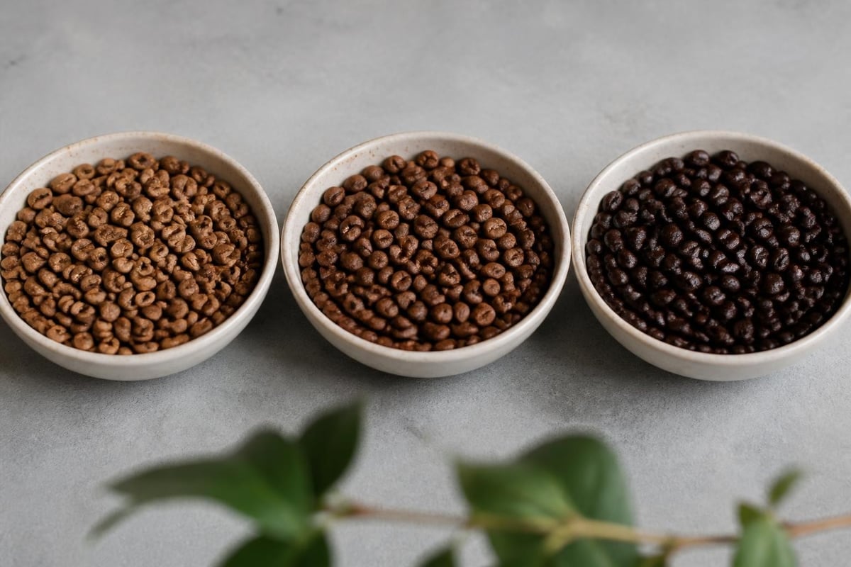 Coffee roasting stages