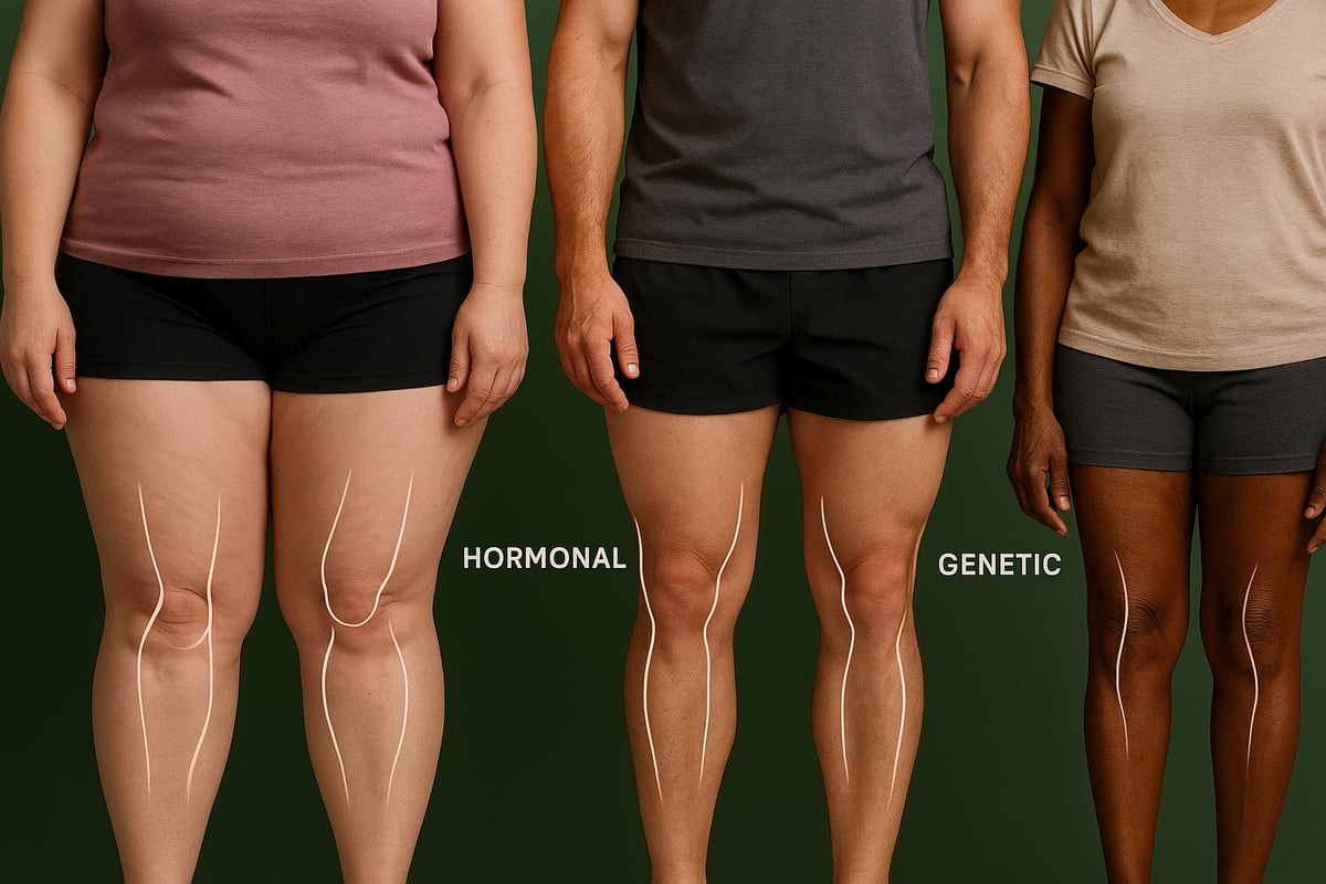 Mechanisms and Causes of Thigh Fat Accumulation