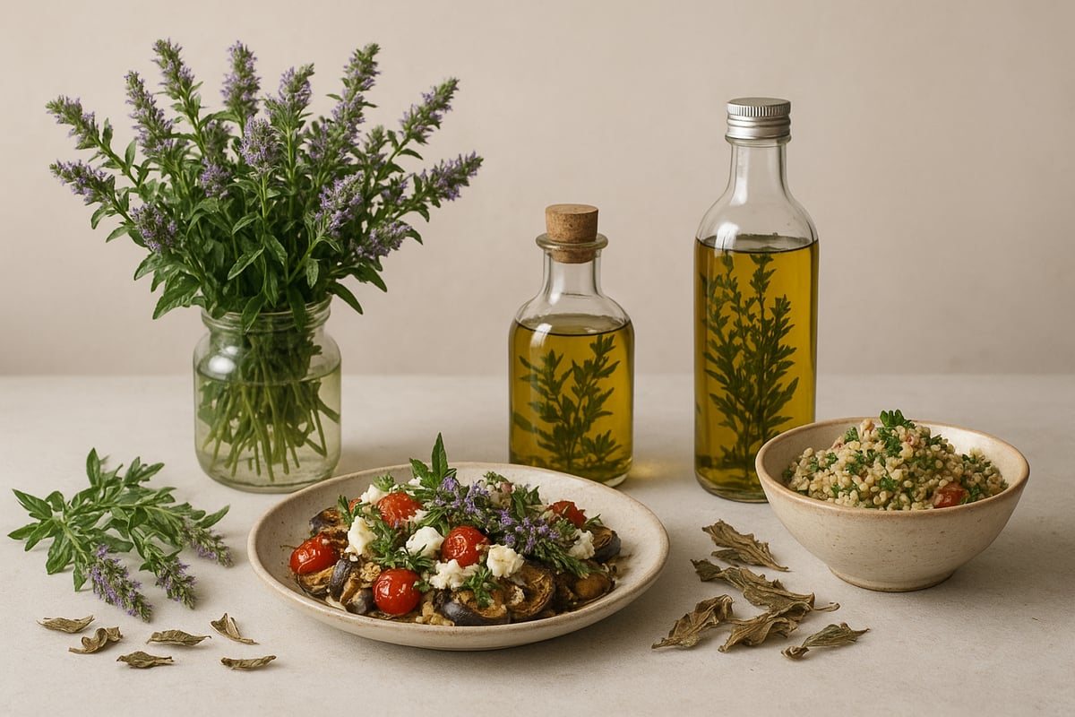 Usages culinaires et recettes à base d’hysope