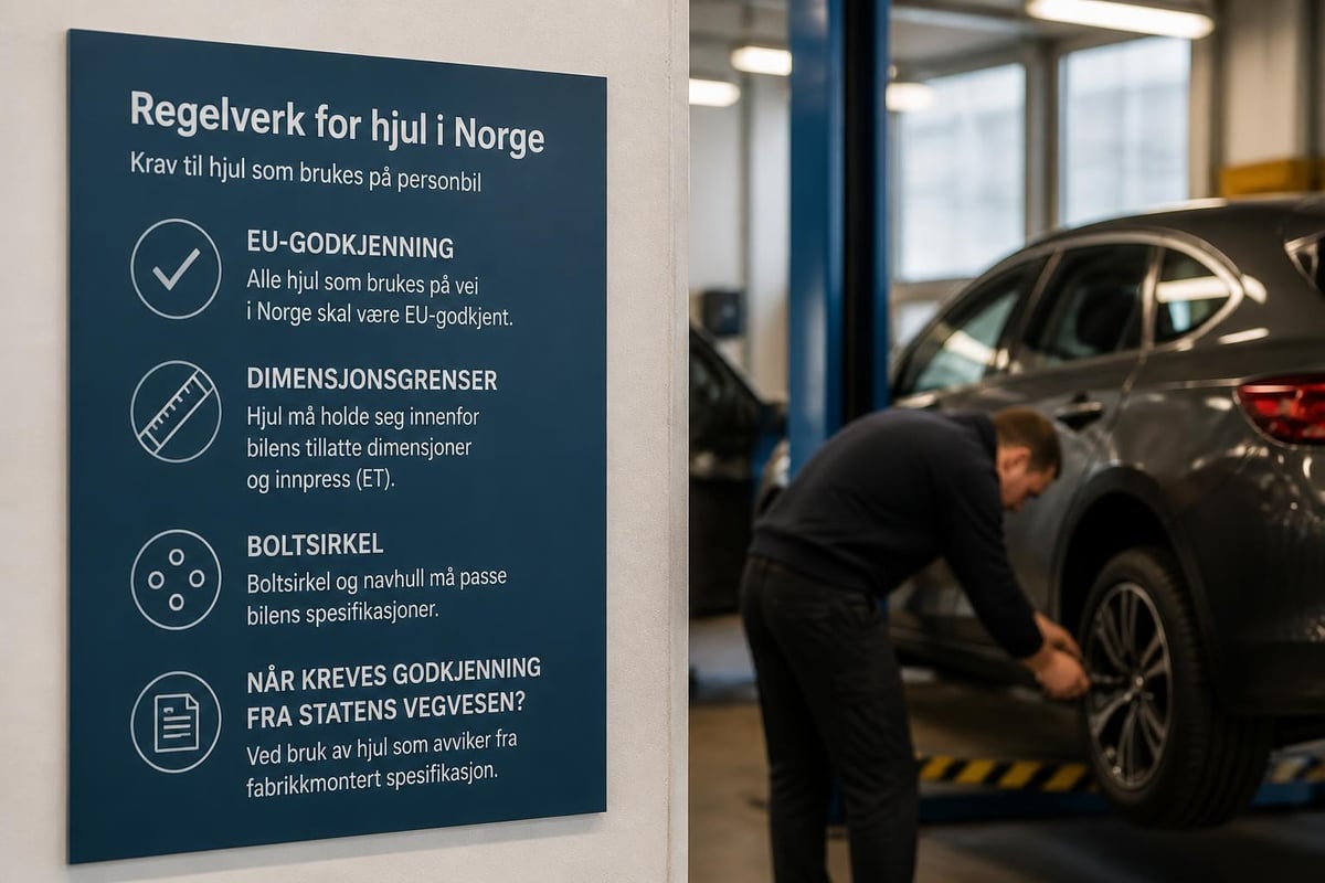 Lovkrav for bilfelger i Norge
