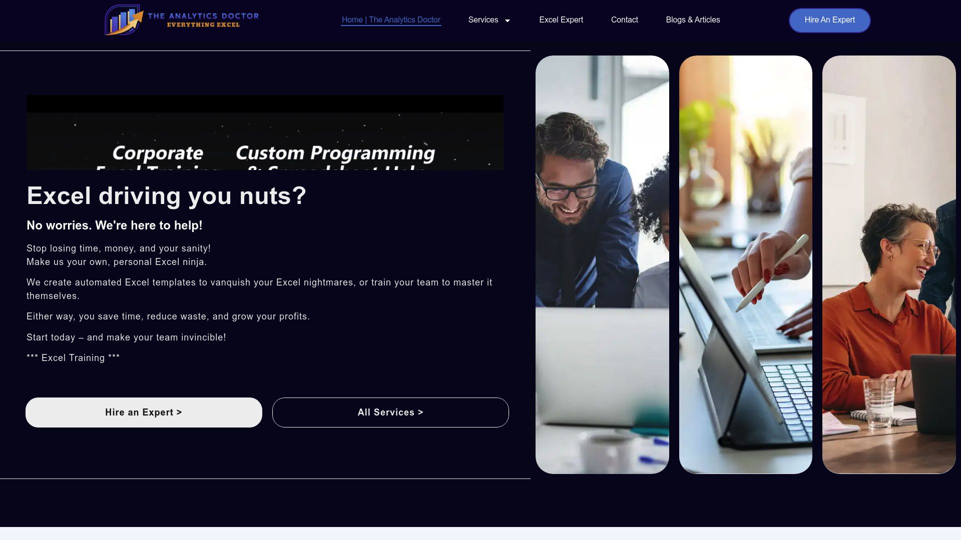 Train Excel Guide for Beginners: Master Skills in 2025 - Get Expert Excel Help and Training from The Analytics Doctor