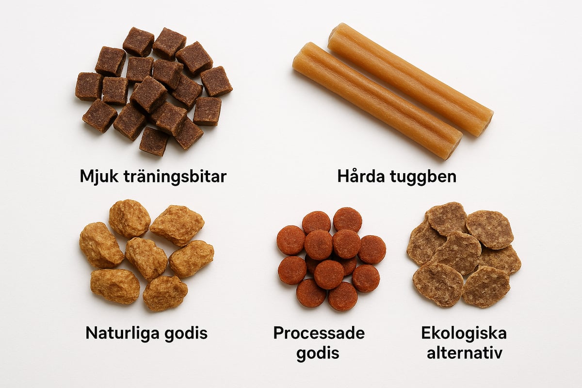 Olika Typer av Hundgodis: För- och Nackdelar