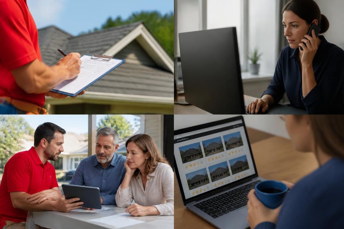 Contractor verification steps