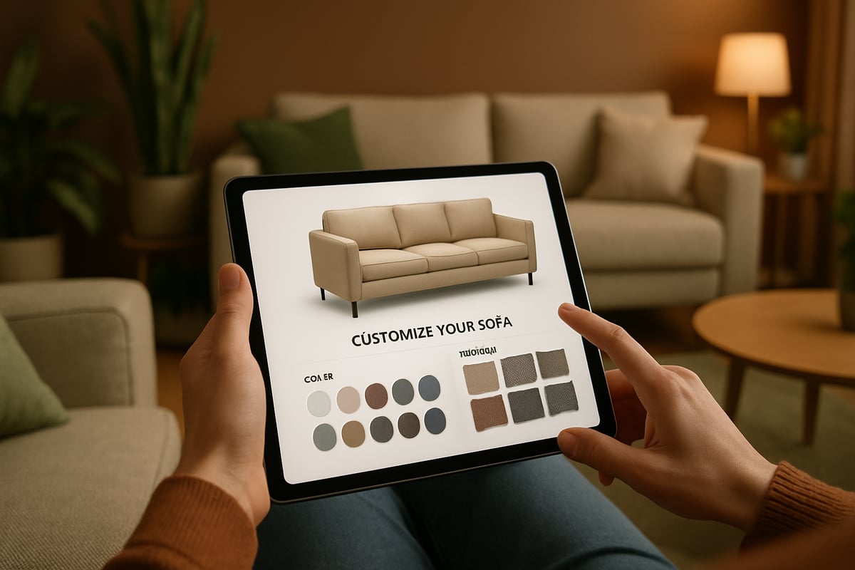 Step-by-Step Guide: Designing Your Sofa Online