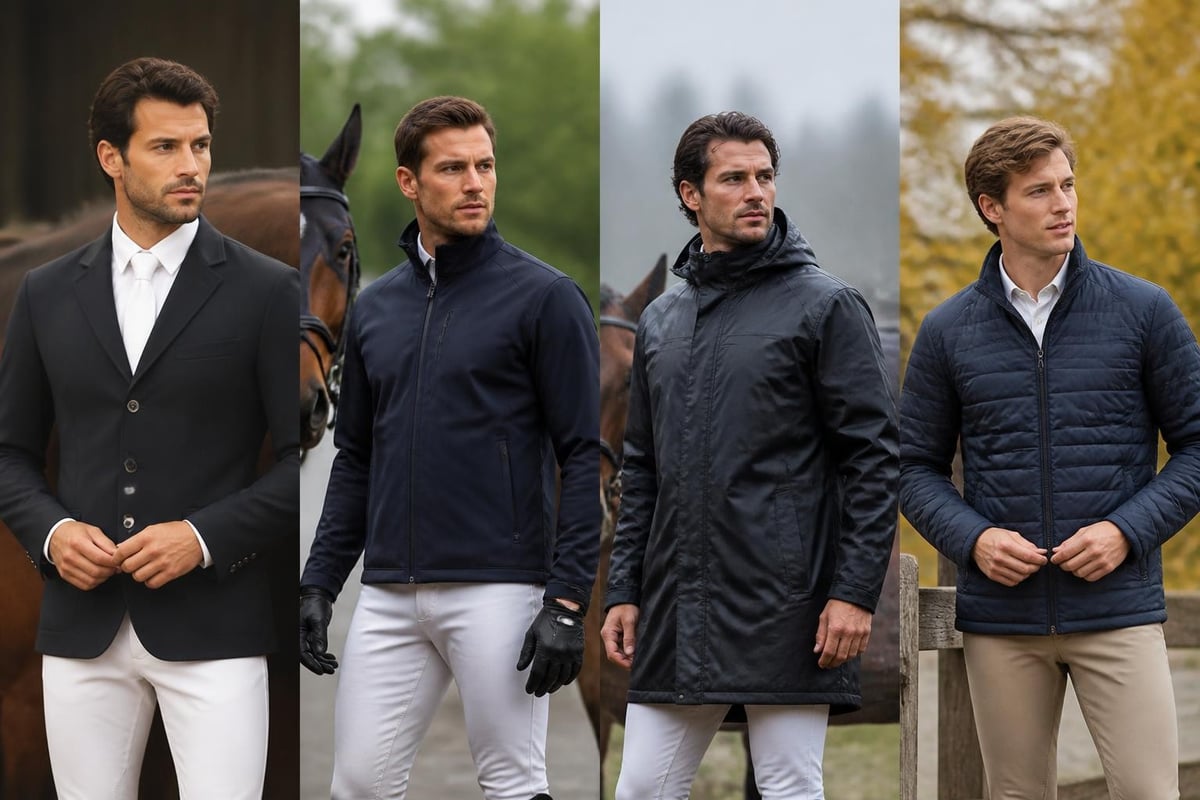 Types of riding jackets