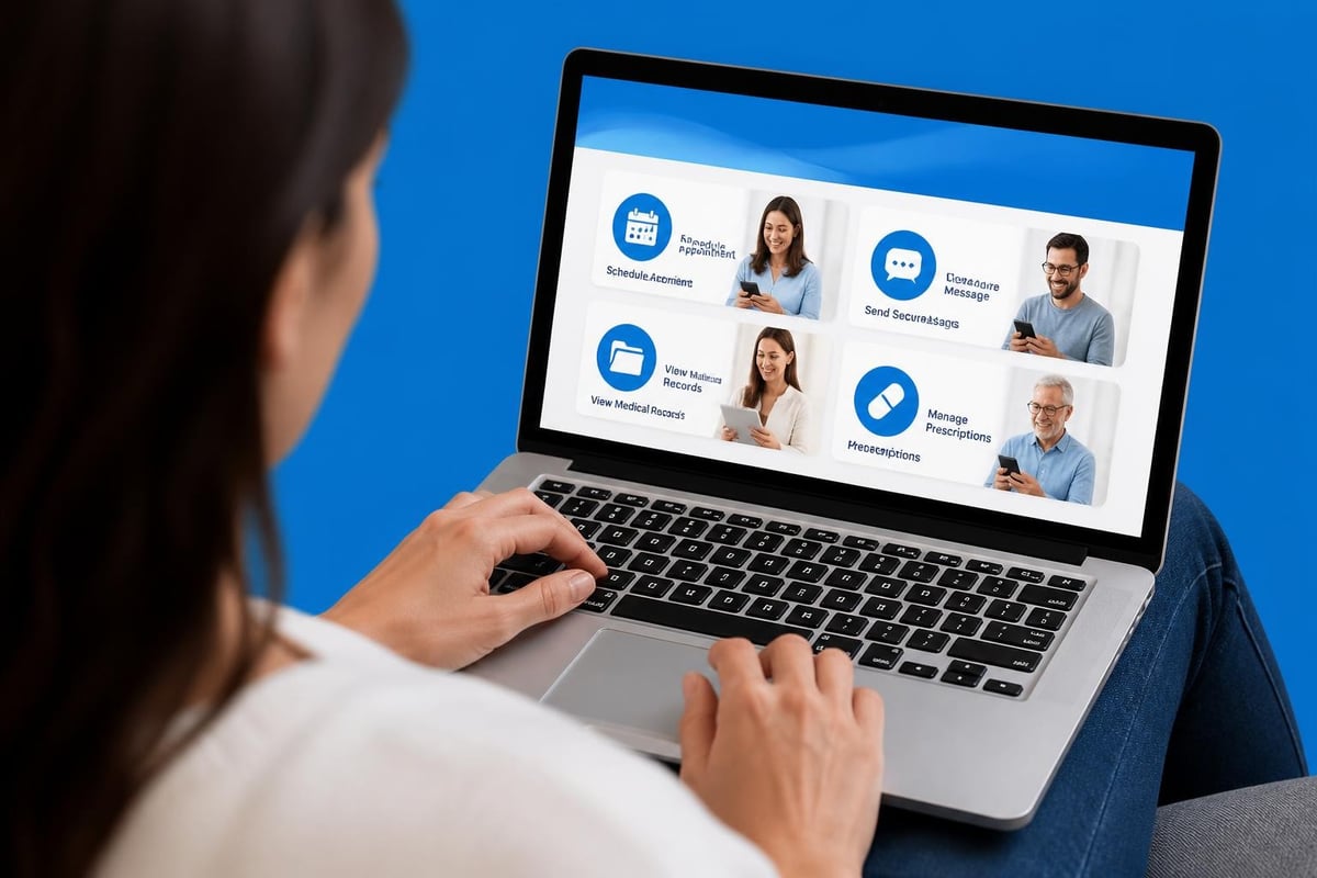 Patient portal features