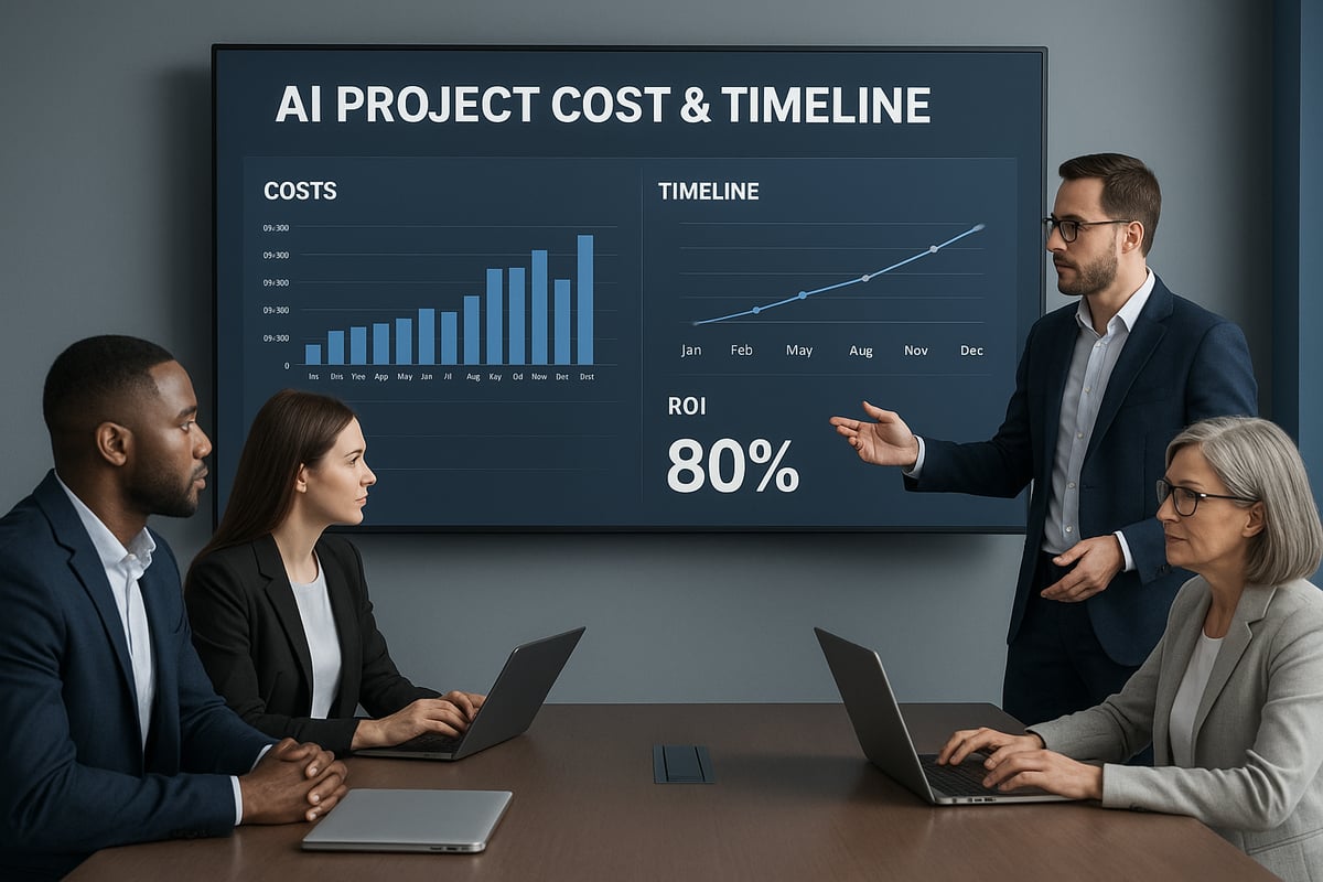 Costs, Timelines, and ROI of AI Application Development Services