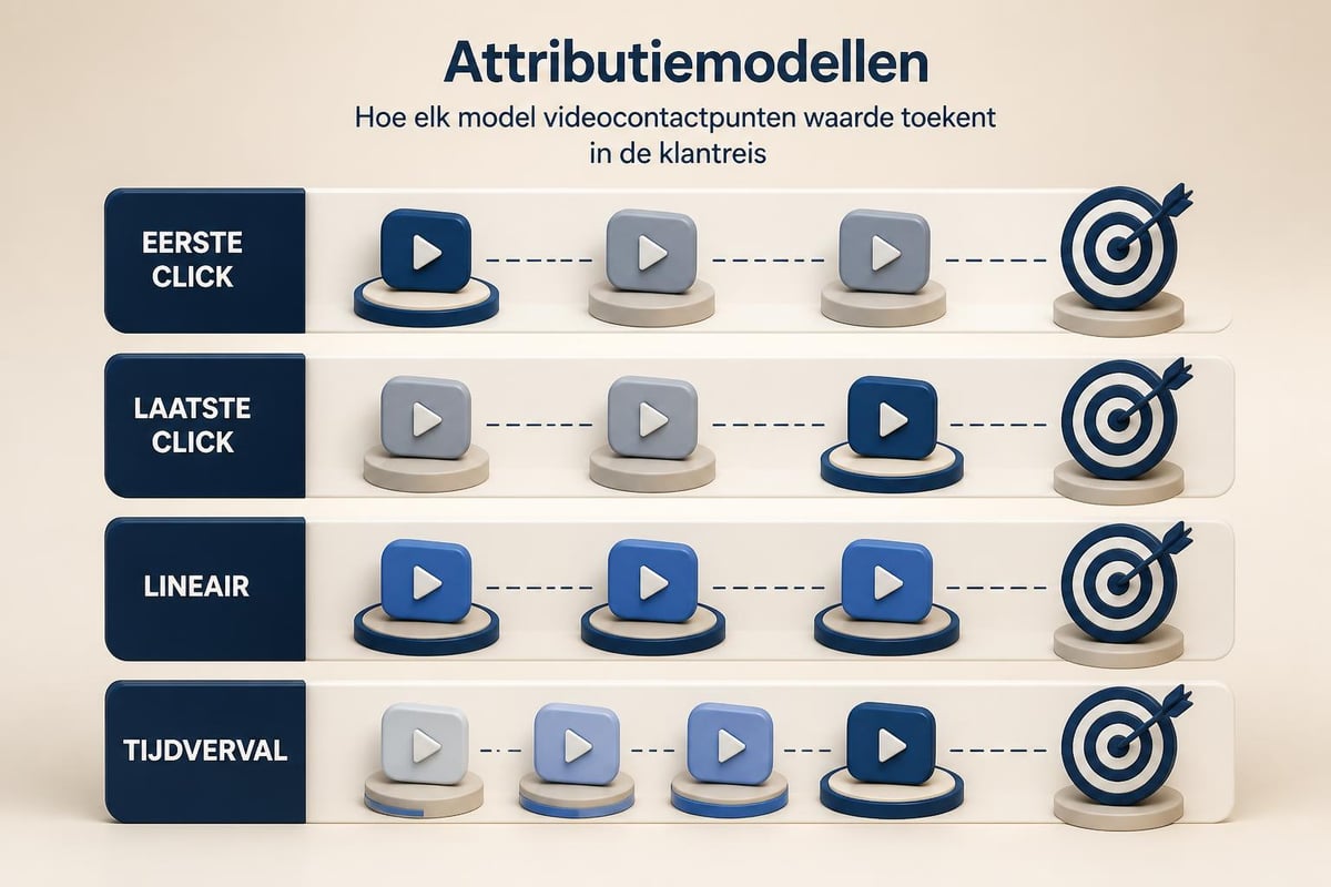 Video attribution model comparison