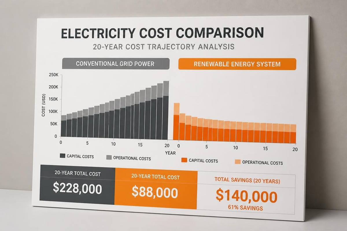 Renewable energy financial benefits