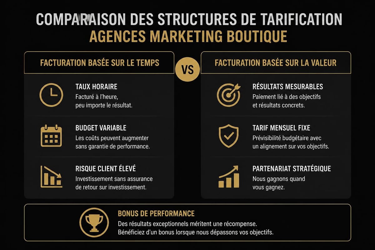 Boutique agency pricing model