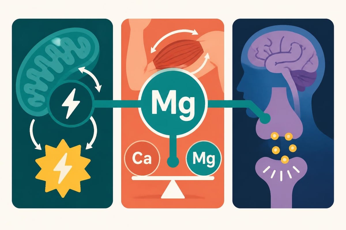 Magnesium functions in the body