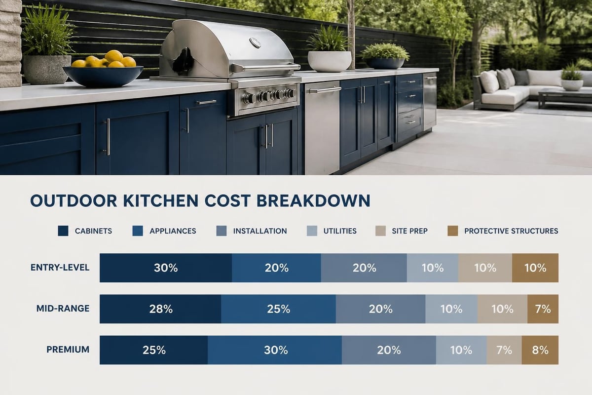 Budget planning outdoor kitchen