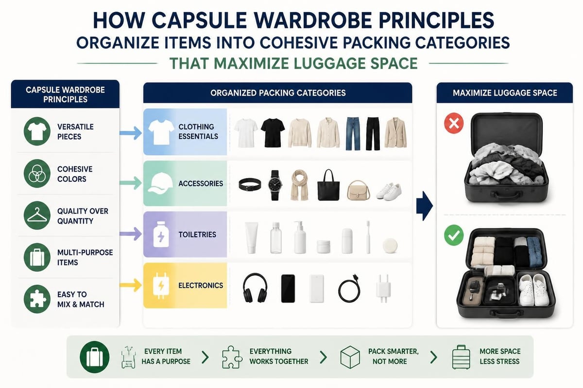 Smart packing organization