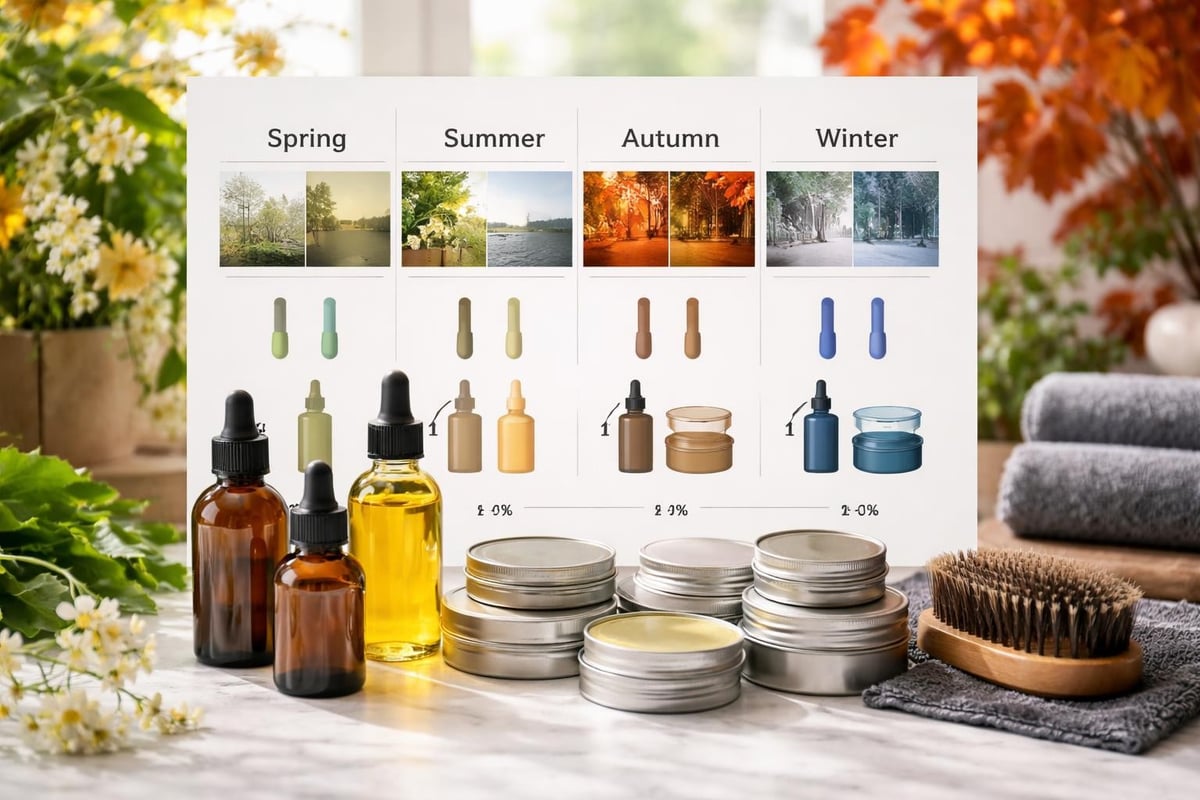 Seasonal beard care adjustments