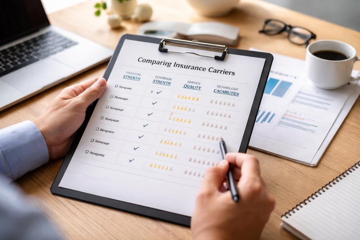 Provider selection criteria