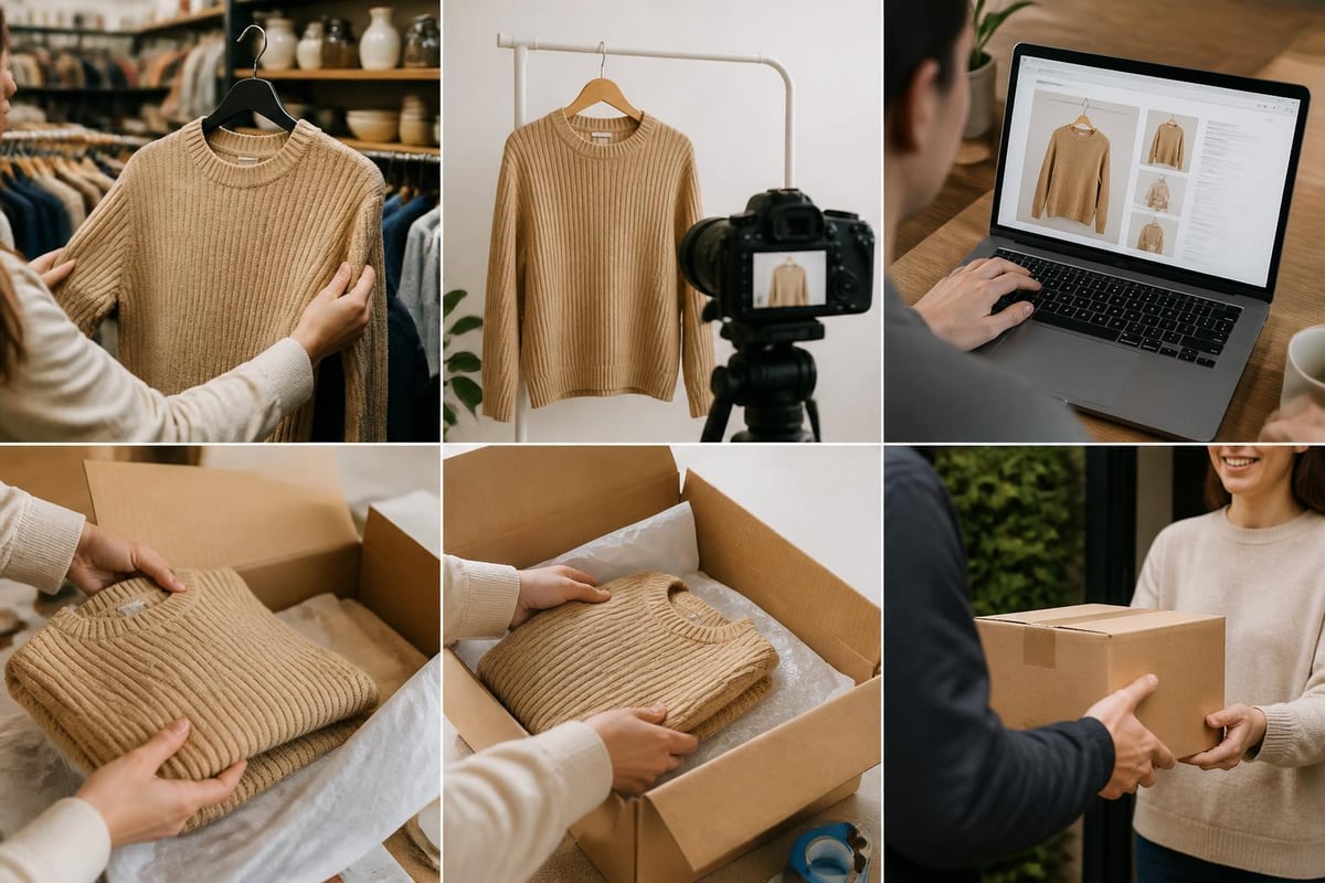 Reselling business workflow