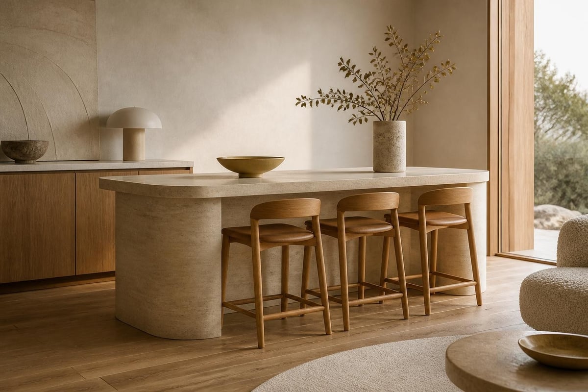 Dining table bar set styling