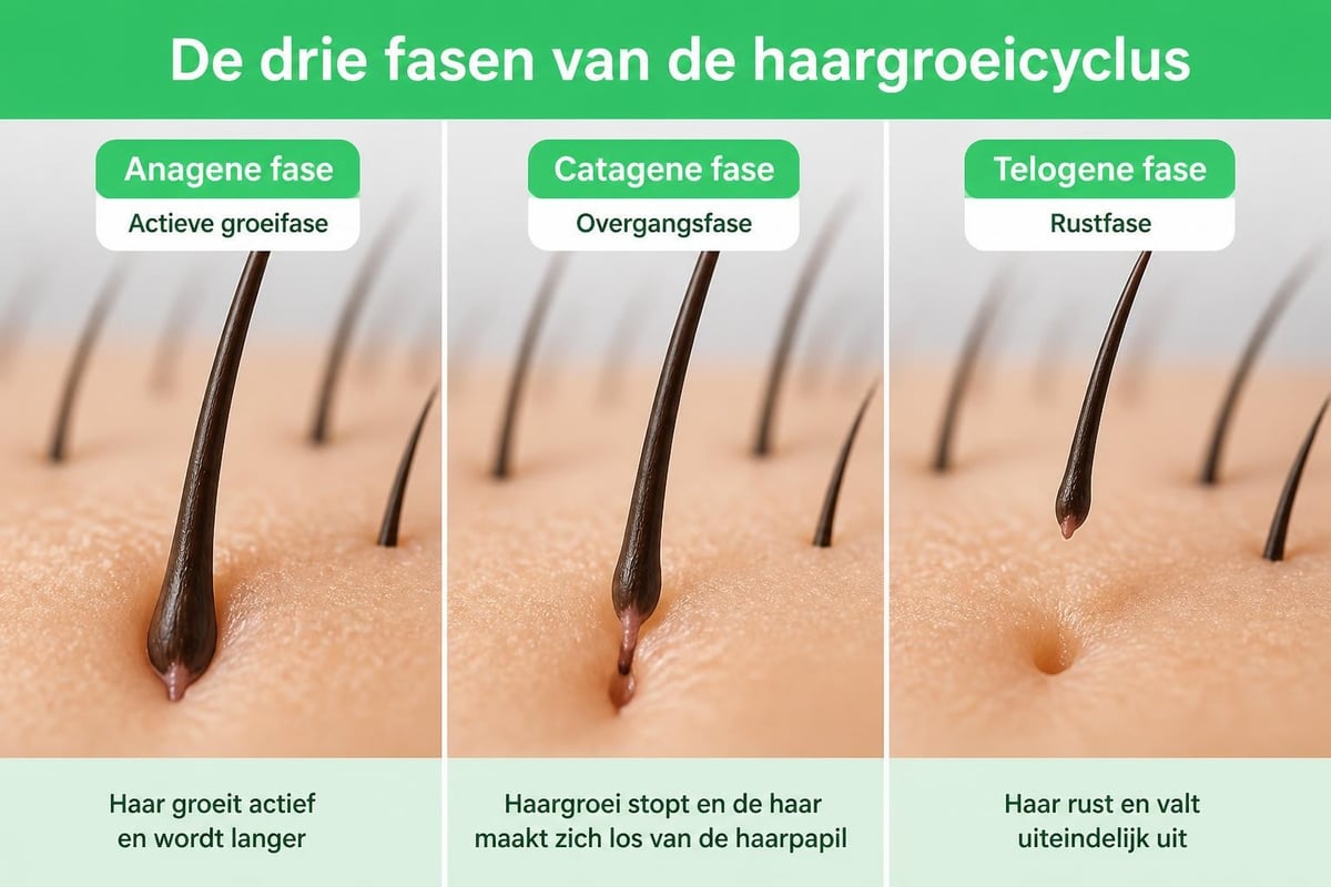 Haarcyclus fasen