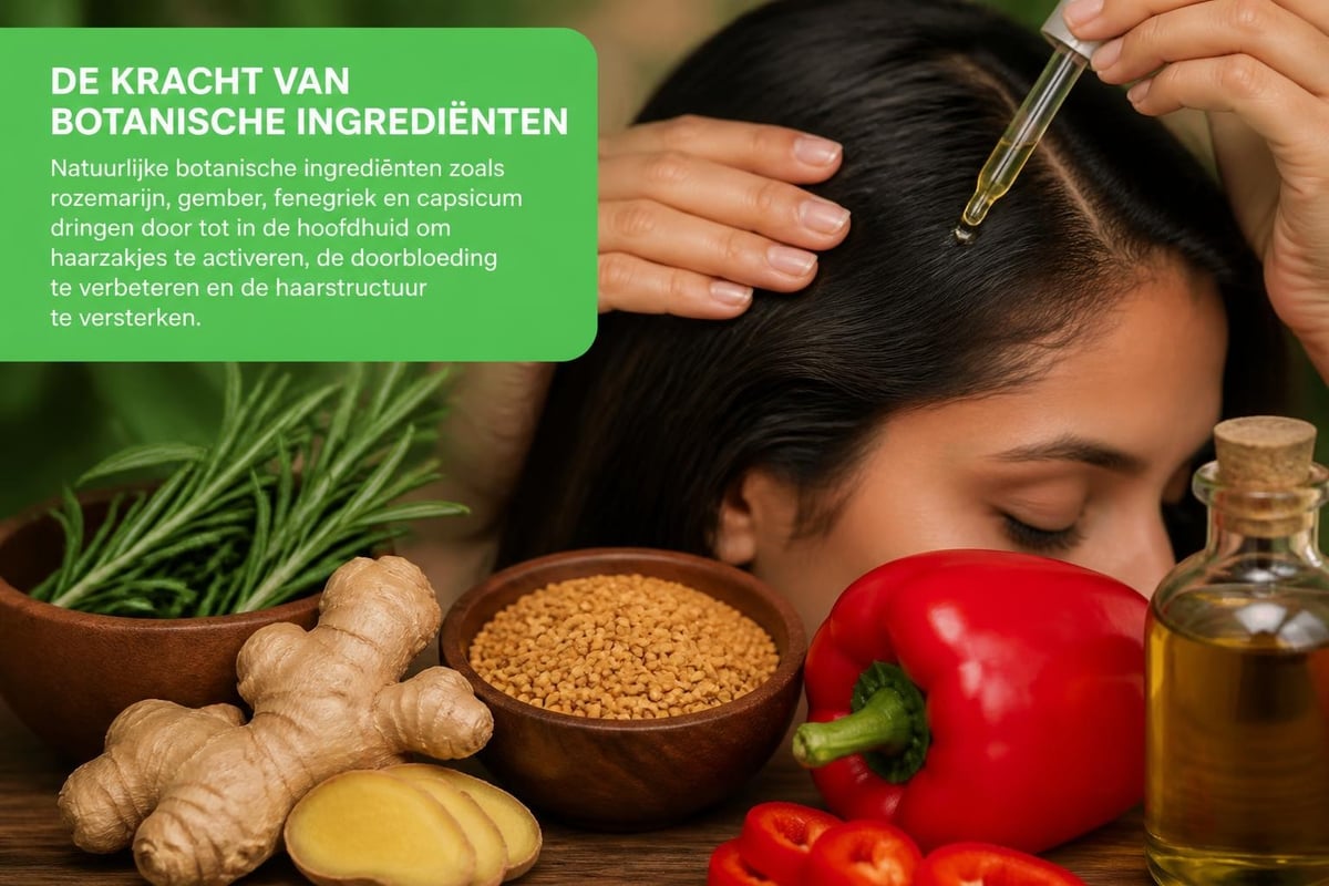 Natuurlijke haargroei-ingrediënten